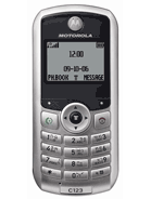 Best available price of Motorola C123 in Elsalvador